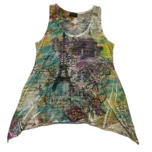 Paris France Tank Top